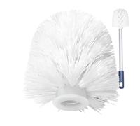 Recharge de brosse de salle de bain - Embout de nettoyage universel, tête antidérapante à poils denses, accessoire de toilette résistant aux odeurs, pièce de rechange hygiénique pratique | Appartement