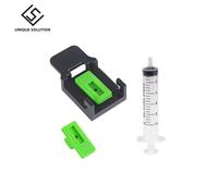 Recharge de cartouche d'encre intelligente à pince d'absorption, pincette de pompage, coussin en caoutchouc, seringue, outil de poinçonnage, kit d'addition d'encres, matériel pour HP C