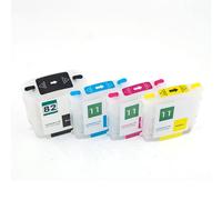 Recharge de cartouche encre 69ML/28ML pour HP 11 82, pour HP Designjet 111, avec puce permanente