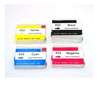 Recharge de cartouche encre pour imprimante HP, avec puce de réinitialisation automatique, pour HP932 933, pour Officejet 7510, 7512, 7600, 6100, 6600, 6700, 7610, 7110