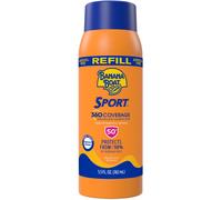 Recharge de cr me solaire Banana Boat Sport 360 , FPS 50+ | Recharge de cr me solaire en spray, sans a rosol, FPS 50, sans oxybenzone, 150 ml