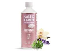 Natural Deodorant Spray Refill by Salt of the Earth, Lavender & Vanilla - Vegan, Long Lasting Protection, Leaping Bunny Approved, Made in the UK - 500ml