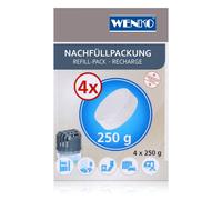 Recharge de déshumidificateur Wenko Tab 4x250g - 50210100 Humidificateur d'ambiance