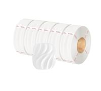 Recharge De Filament PLA, Matériau De Filament En Caoutchouc Plastique Sans Bobine De 1.75mm, Compatible Avec ANYCUBIC Kobra 3 S1C FDM L'imprimante 3D(5KG White)