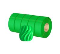 Recharge De Filament PLA, Matériau De Filament En Caoutchouc Plastique Sans Bobine De 1.75mm, Compatible Avec ANYCUBIC Kobra 3 S1C FDM L'imprimante 3D(5KG Green)