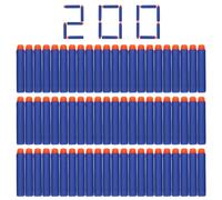 Recharge De Fléchettes En Mousse Eva Souple Universelle, 200 Pièces, Tête À Trou Rond, Jouets, Accessoires Pour Machines De Sport De Plein Air, Cadeau Pour Enfants