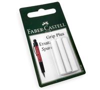 Recharge De Gomme Faber-Castell Grip Plus - Blanc, Plaque De 3
