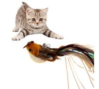 Recharge de Jouets de Plumes de Chat - Refills de Plumes de Amoureuse Amusante pour Chats, têtes de Plumes de Jouet de Chat Durable | Cats interactifs Plumes de Bague