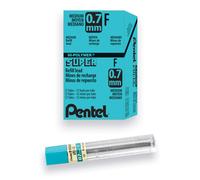 Recharge de mine Pentel Super Hi-Polymer 0,7 mm Medium F 144 mines (50-F) Gris