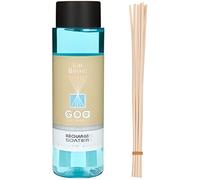 Recharge de parfum d'ambiance - GOA - Lin Blanc - 260 ml - Pour diffuseurs GOA et Goatier - Diffusion par capillarité