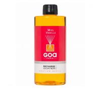 Recharge de parfum d'ambiance vanille - GOA - Gousse de Vanille - Vanille Bourbon - Flacon 500 ml