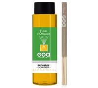Recharge de parfum Fleur d'Oranger Goa 250ml + 1 pack rotin