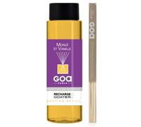 Recharge de parfum Monoï & Vanille Goa 250ml + 1 pack rotin