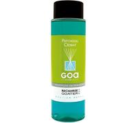Clementoni Recharge de parfum GOA Patchouli Cédrat 260 ml Diffuseur d'ambiance Rotin