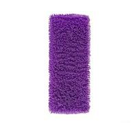 Recharge de serpillère réutilisable pour Swiffer PowerMop Electric - Chiffon de nettoyage en microfibre pour sols en bois dur lavable - Tête de rechange violette (1 2)