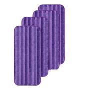 Recharge De Serpillière De Rechange, Compatible Avec Flash, Tête De Serpillière En Microfibre, Nettoyage À Sec Et Humide.(4PCS)