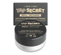 Recharge de shampoing sec en poudre I DEW CARE - Tap Secret | Au ginseng noir. Sans a rosol. Sans benz ne. Matifiant. Stimule les racines. Sans e