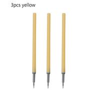 Recharge De Stylo Couteau Utilitaire D'art,Coupe-Cercle,Emballage De Papier Illment Quotidien,Presse Colorée,Couteau Caraté,Outil D'artisanat,Fournitures Scolaires,3 Pièces,5 - Type 3pcs Yellow