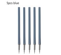 Recharge De Stylo Couteau Utilitaire D'art,Coupe-Cercle,Emballage De Papier Illment Quotidien,Presse Colorée,Couteau Caraté,Outil D'artisanat,Fournitures Scolaires,3 Pièces,5 Pièces - Type 5pcs Blue