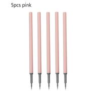 Recharge De Stylo Couteau Utilitaire D'art,Coupe-Cercle,Emballage De Papier Illment Quotidien,Presse Colorée,Couteau Caraté,Outil D'artisanat,Fournitures Scolaires,3 Pièces,5 Pièces - Type 5pcs Pink