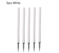 Recharge De Stylo Couteau Utilitaire D'art,Coupe-Cercle,Emballage De Papier Illment Quotidien,Presse Colorée,Couteau Caraté,Outil D'artisanat,Fournitures Scolaires,3 Pièces,5 Pièces - Type 5pcs White