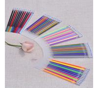 Recharge de stylo gel néon à paillettes pour coloriage, dessin, loisirs créatifs, marqueur 60 couleurs