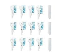 Recharge de têtes de brosse à dents Sensitive, compatibles avec les brossettes Oral-B Cross Action Power 3733 et 4732, brossette rotative propre