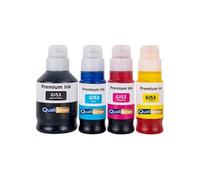 Recharge d'encre compatible pour Canon GI-53BK GI-53C GI-53M GI-53Y Pack de 4 Multicolore Haute capacité 3800 pages