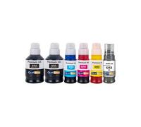 Recharge d'encre Générique GI-53BK GI-53C GI-53M GI-53Y GI-53GY - Pack de 6 - Multicolore - 3800 pages - Compatible Canon PIXMA G550 G650