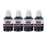 Recharge d'encre GI-50 GI-51 GI-40 GI-41 compatible pour Canon Noir Pack 4 135 ml 3386C001 4529C001 3385C001 4528C001