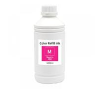 Recharge d'encre par Sublimation de 1000ml, Compatible avec l'imprimante L1800, Kit de transfert de chaleur, Compatible avec utilisation à la presse sur tasse, T-Shirt et autres tissus(1000ML M)