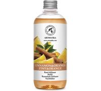 Recharge Diffuseur De Cannelle & Orange Avec Huiles Essentielles 500ml-Fragrance Fraîche Et Durable-Idéal Pour Aromathérapie-Maison-Fitness Club-Restaurant-Boutique