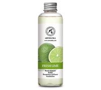 Recharge diffuseur de Citron Vert 200 ml - Parfum Ambiance - Parfum Frais - Desodorisant Maison - Diffuseur à Roseaux - Diffuseur de Parfum - Fragrance Fraîche et Durable - Odeur de Citron Vert