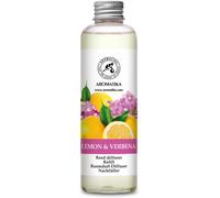 Recharge Diffuseur de Citron & Verveine 200ml - Parfum de Ambiance - Parfum Frais et de Longue Durée - Parfum d'agrumes - Assainisseur de Air - Aromathérapie - Reed Diffuseur Refill Lemon & Verbena