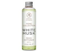 Recharge Diffuseur de Musc Blanc 200ml - Arôme Propre - Fraîche et Durable Arôme - Desodorisant Maison - Assainisseurs de Air - Aromathérapie - Reed Diffuseur Refill White Musk