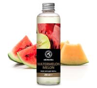 Recharge Diffuseur de Parfum Pastèque-Melon 200ml - Arôme Fruité - Desodorisant Maison - Fragrance Fraîche et Durable - Aromathérapie - Reed Diffuseur Refill Watermelon - Melon