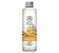 Recharge Diffuseur Parfum de Crème Vanille 200ml - Diffuseur d'arômes - Naturel Fragrance Doux et Durable - Aromathérapie - Parfum de Ambiance - Parfum Exotique et de Longue Durée