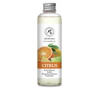 Recharge Diffuseur Roseaux de Agrumes 200ml - Recharge pour Diffuseur d'arômes - Aromathérapie - Desodorisant Maison - Parfum Frais et de Longue Durée - Reed Diffuser Refill Citrus
