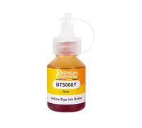 Recharge Encre BT5000 BT6000 BTD60 Bouteille Compatible pour Brother DCP T300 T500W T700W MFC T800W Jaune Haute capacité 100 ML