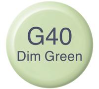 Recharge Encre Marqueur Copic Ink G40 Dim Green
