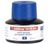 edding Recharge d'encre MTK25 pour marqueur permanent bleu