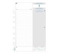 Recharge - EXACOMPTA - Exatime 21 - Journalier 1er Semestre - 14,2x21 cm - 1 jour/page