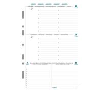 Recharge - EXACOMPTA - Exatime 21 - Semaine sur 2 pages - 210x142 mm - Mixte