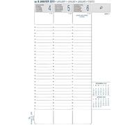 Recharge Exatime 21 - EXACOMPTA - Semainier Millésimé - 14,2x21 cm - 1 semaine sur 2 pages - Imprim'Vert®