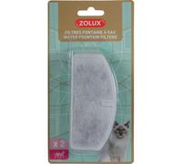 Recharge filtres pour fontaine eau pour chiens et chats Zolux (x2) Gris TU
