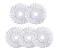 Recharge for vadrouille en fibre éponge 5 pièces | Tête de remplacement de sol en microfibre, outil de nettoyage ménager(Style 4)