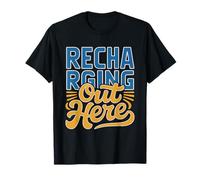 Recharge Introverti du Parking Événement Social T-Shirt