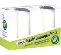 Recharge JEKA pack de 2 pour lampe funéraire en verre 3 jours