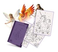 Recharge Kidydraw Pad 30 Cartes À Décalquer Dès 8 Ans Violet TU