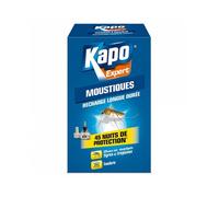 K.PRO Recharge pour diffuseur électrique Anti-moustiques, 45 Nuits de Protection, Efficace Contre moustiques Tigres et tropicaux, Inodore, Compatible diffuseur K.PRO